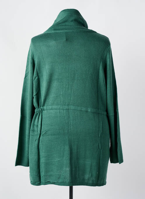 Gilet manches longues vert SHEEGO femme