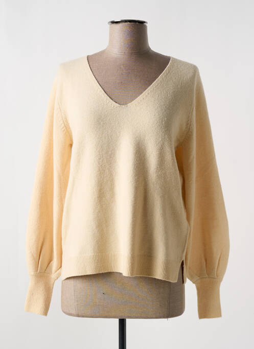 Pull beige ICHI pour femme