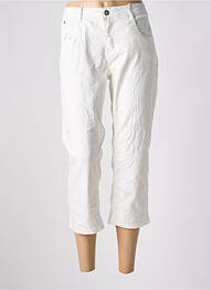Pantacourt poches blanc CREAM femme