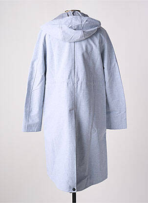 Trench coupe cintrée a capuche gris LAURENCE AIRLINE femme
