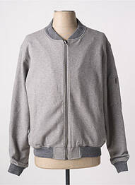 Blouson finition intérieure doublure imprimée gris LAURENCE AIRLINE homme