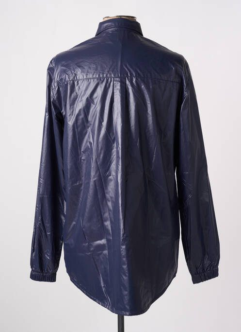 Imperméable manches longues sans capuche bleu LAURENCE AIRLINE femme