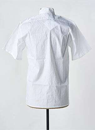Chemise manches courtes poches blanc LAURENCE AIRLINE homme