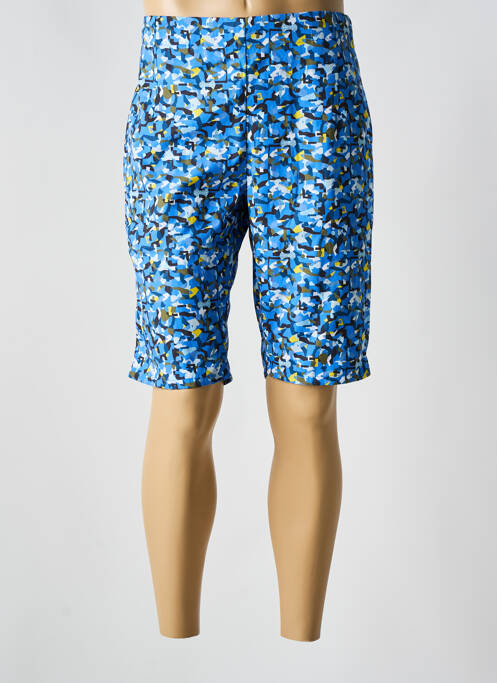 Bermuda bleu LAURENCE AIRLINE pour homme