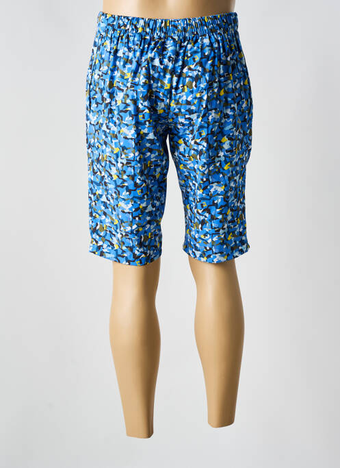 Bermuda bleu LAURENCE AIRLINE pour homme