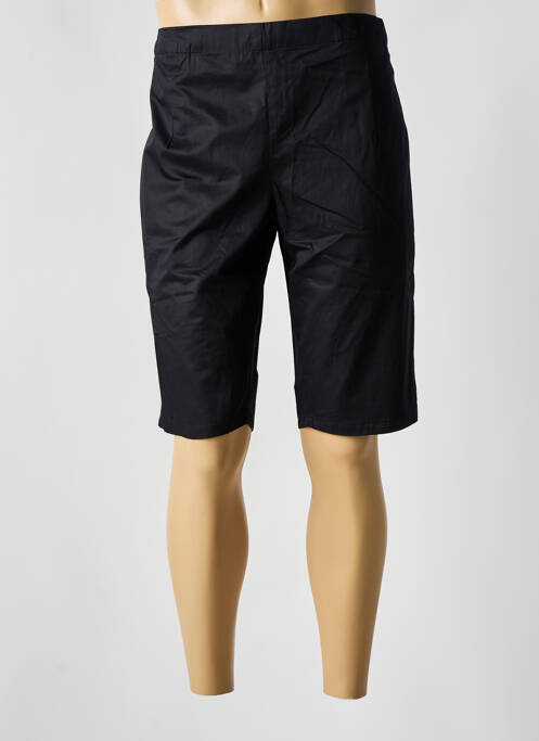 Bermuda noir LAURENCE AIRLINE pour homme