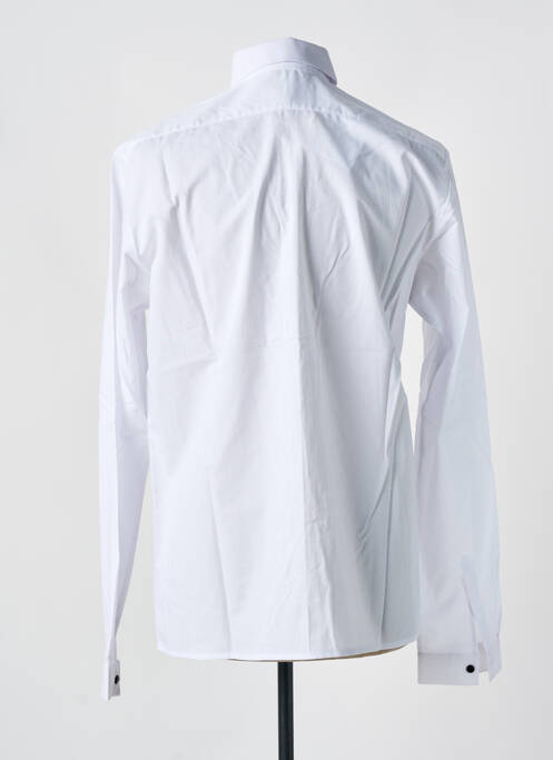 Chemise manches longues blanc LAURENCE AIRLINE pour homme