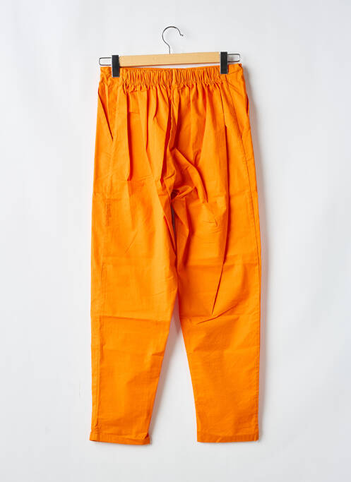 Pantalon droit orange LAURENCE AIRLINE pour homme