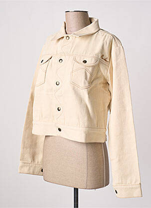 Veste casual poches beige LAURENCE AIRLINE femme