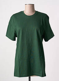 T-shirt stretch manches courtes vert LAURENCE AIRLINE femme