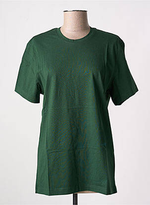 T-shirt stretch manches courtes vert LAURENCE AIRLINE femme