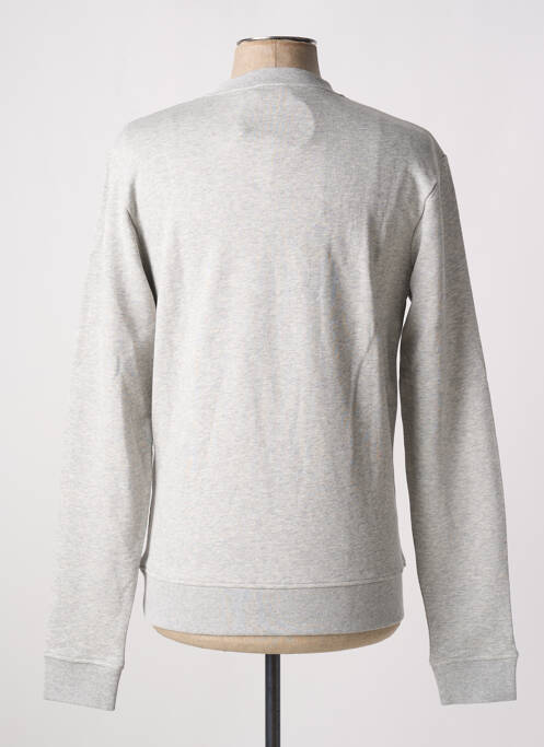 Sweat-shirt gris LAURENCE AIRLINE pour homme