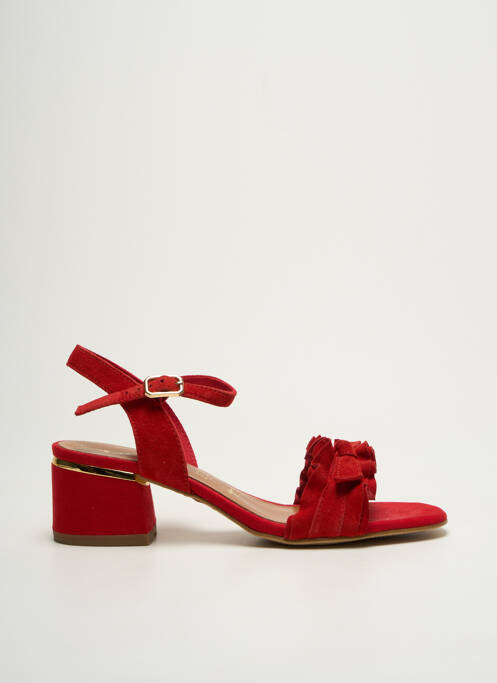 Sandales/Nu pieds rouge TAMARIS pour femme