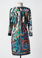 Robe courte bleu HALOGENE pour femme seconde vue