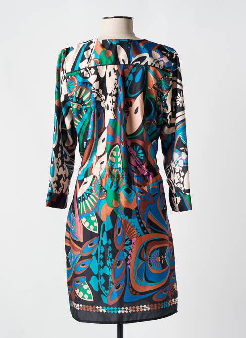 Robe courte bleu HALOGENE pour femme