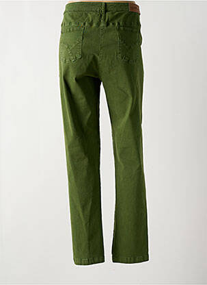 Jeans coupe slim stretch taille normale vert AGATHE & LOUISE femme