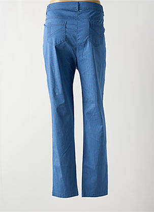 Pantalon slim taille élastique taille normale bleu AGATHE & LOUISE femme