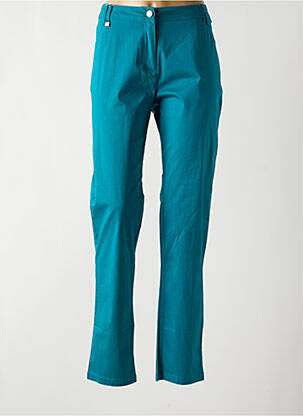 Pantalon slim taille élastique taille normale vert AGATHE & LOUISE femme