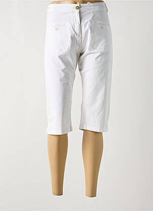 Corsaire stretch taille normale blanc THALASSA femme