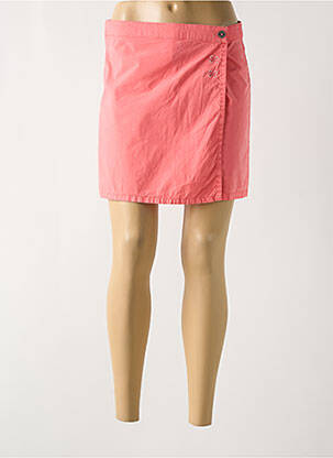 Jupe short poches rose THALASSA femme