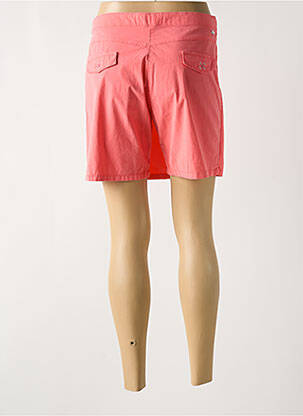 Jupe short tissage popeline rose THALASSA femme