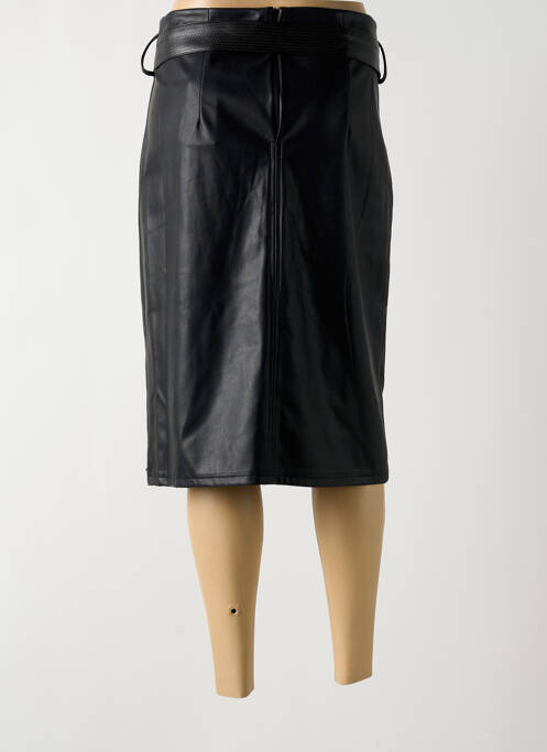 Jupe mi-longue noir FRED SABATIER pour femme