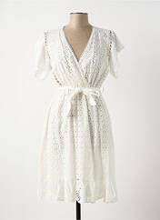 Robe mi-longue beige QUATRE VINGT JOURS pour femme seconde vue