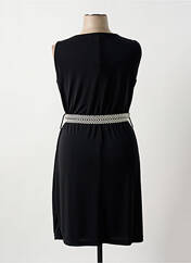 Robe mi-longue noir QUATRE VINGT JOURS pour femme seconde vue