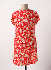 Robe mi-longue rouge ÉTYMOLOGIE pour femme seconde vue