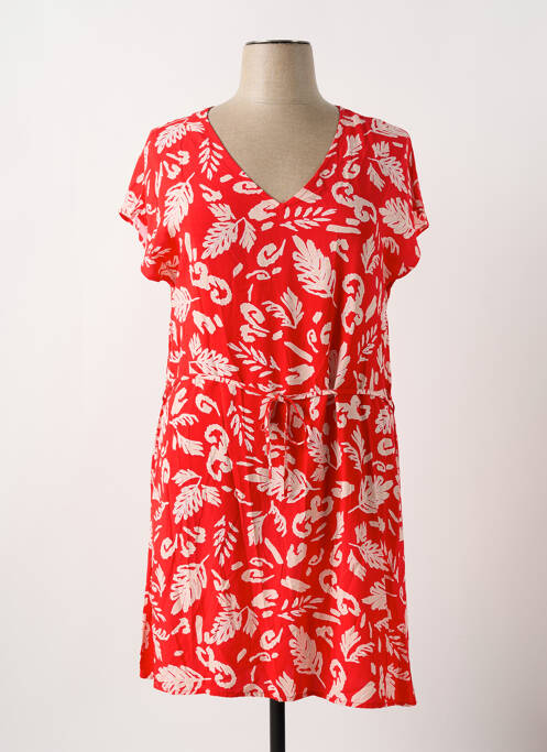 Robe mi-longue rouge ÉTYMOLOGIE pour femme