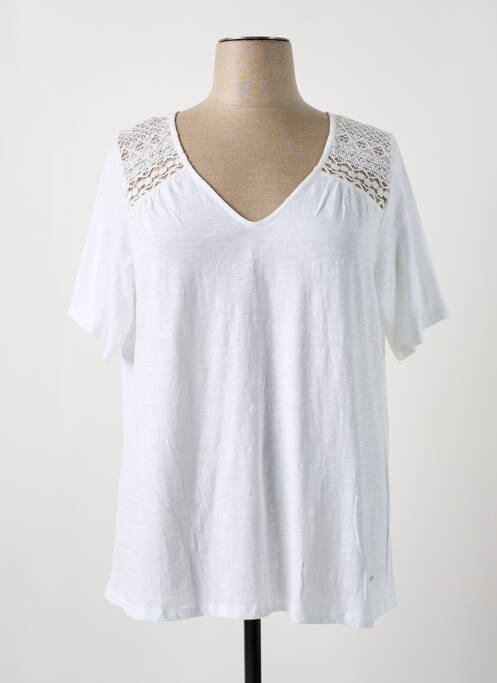 T-shirt blanc AGATHE & LOUISE pour femme