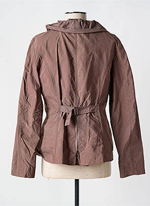 Veste casual coupe cintrée rouge EVA KAYAN femme