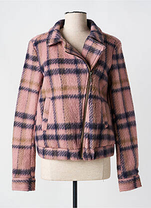 Blouson poches rose WMN femme