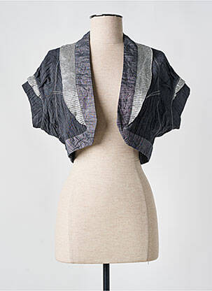 Boléro manches courtes gris ANIMALE femme