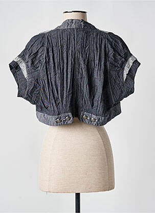 Boléro manches courtes gris ANIMALE femme