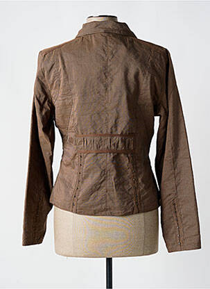 Blazer coupe cintrée marron SALT & PEPPER femme