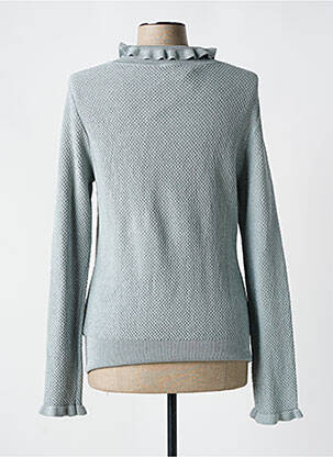Pull stretch manches longues bleu ESQUALO femme