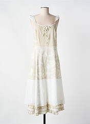 Robe mi-longue beige TILBER pour femme seconde vue