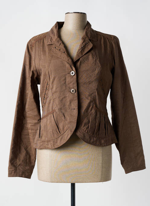Blazer marron SALT & PEPPER pour femme
