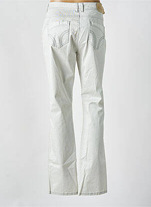 Pantalon slim tissage enduit taille normale argent FRED SABATIER femme