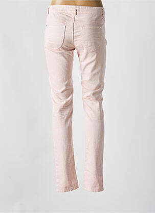 Jeans coupe slim taille basse taille basse rose CKS femme