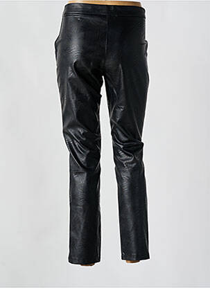 Pantalon 7/8 taille à pinces taille normale noir SIGNE NATURE femme