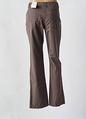 Pantalon flare taille normale taille normale marron CECIL femme