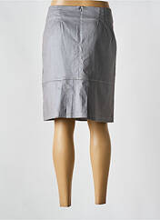 Jupe mi-longue gris PAUL BRIAL pour femme seconde vue