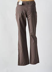 Pantalon flare marron CECIL pour femme seconde vue