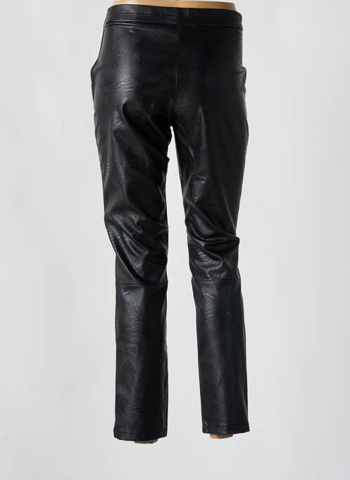 Pantalon 7/8 taille à pinces taille normale noir SIGNE NATURE femme