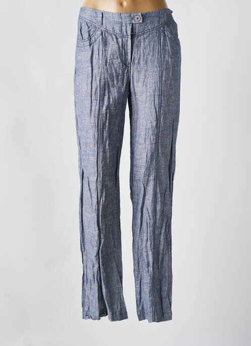 Pantalon droit bleu ANIMALE pour femme