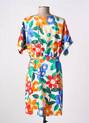 Robe courte bleu TRAFFIC PEOPLE pour femme seconde vue