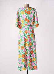 Robe longue blanc TRAFFIC PEOPLE pour femme seconde vue