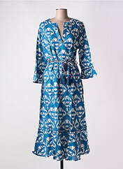 Robe longue bleu LOSAN pour femme seconde vue